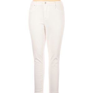 Mossimo Low Rise White Jegging size 6 STRETCH!